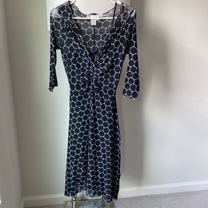 Studio M midi black dress Sz XS